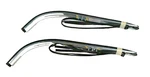Porsche 911 912 69-73 Rear Bumper Wide Deco Assembly-pair 901 505 046 51. Fixed Price $300.00.
