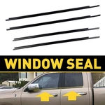 New Front Door Weatherstrip Window Moulding Trim Belt For 2009-21 Dodge Ram 1500. Fixed Price $47.49.