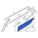 For Kia Niro 2023-2025 87722AT100 Front Right Door Molding. Fixed Price $222.15.