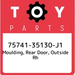 75741-35130-J1 Toyota Moulding, Rear Door, Outside Rh 7574135130J1, New Genuine. Fixed Price $488.58.