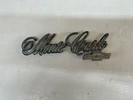 1970-1973 Chevy Monte Carlo Trunk Lid Emblem Chevrolet Ornament Badge Trim. Fixed Price $77.96.