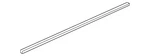 Genuine Gm Rear Driver Side Door Window Belt Reveal Molding 84445403. Fixed Price $208.78.