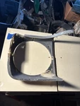 1970 Amc Amx Javelin Headlight Door Bezel Rh Chrome Broken Eyebrow Trim Cracked. Fixed Price $8.00.
