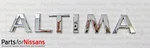 Genuine Altima Nameplate 84895-JA000. Fixed Price $51.29.