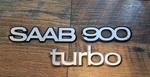 Saab '84 - '94 Model 900 Turbo Emblems Badges Decals 9223207 / 9223124 9223223. Fixed Price $49.95.