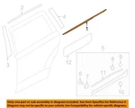 Subaru Oem 2015-2016 Legacy Left Rear Belt Molding Weatherstrip 62280AL01A Nib. Fixed Price $84.00.