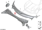 Genuine Mini Cooper Jcw One F60 ALL4 Sd Cover Cowl Panel Part 2 51717380741. Fixed Price $84.94.