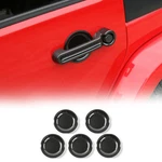 Exterior Door Handle Bowl Decor Cover Trim For Jeep Wrangler Jku 07-17 Carbon. Fixed Price $23.99.