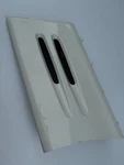 1996 Mercedes-benz R129 SL500 Front Right Fender Trim Moulding White A1296901840. Fixed Price $40.00.