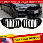 Gloss Black Fit Bmw Series G30 G31 530I 540I 2017-2020 Front Kidney Grille New. Fixed Price $33.99.