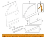 Gm Oem 07-23 Acadia Limited Front Door Exterior Trim-applique 22825482. Fixed Price $136.09.