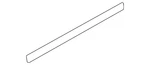 Genuine Volkswagen Lower Molding 3C0-854-940-A-9B9. Fixed Price $133.32.