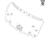 17-23 Tesla Model Hood Trunk Lid Liftgate Trim Cover Panel 1090454-00-I. Fixed Price $95.00.