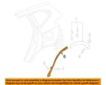 Honda Oem 17-22 Cr-v Quarter Panel Exterior Trim-protector 74412TMET01. Fixed Price $34.90.