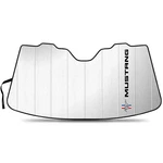 Ford Mustang Tri-bar Universal Fit Auto Windshield Sun Shade At Jumbo Size. Fixed Price $70.99.