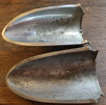 Pair Of Hood Scoops For 1957 Chevy 3738977-LH And 3738982-2RH. Fixed Price $30.00.