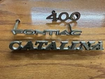 1973 Pontiac Catalina Emblem Lot Donk. Fixed Price $39.99.