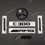 C300 Amg W206 Sedan Turbo Electrified Emblem Badge Set For Mercedes Gloss Black. Fixed Price $79.99.