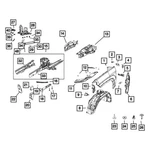 For Jeep Compass 2022-2026 Mopar 68462895AA Closeout Panel. Fixed Price $17.93.