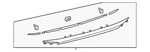 Genuine Lexus Deck Lid Finish Panel 76801-33460. Fixed Price $202.73.