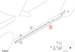 Genuine Bmw M3 E46 Csl Convertible Primed Left Outer Kick Panel 51717890011. Fixed Price $475.16.