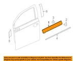 Gm Oem 11-15 Volt Front Door Exterior Trim-upper Molding 22884395. Fixed Price $281.10.