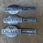 2001-2008 Ford F150 F-150 King Ranch Oem Factory Fender & Tailgate Emblem Set. Fixed Price $74.99.
