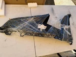 New Oem 2022 Tesla Model Y Rear Left C Pillar Trim Upper 1661180-00-A. Fixed Price $175.00.