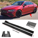 For Mercedes Benz CLA200 CLA250 86.6" Side Skirt Extension Rocker Panel Splitter. Fixed Price $42.14.