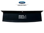 Mustang Oem Rear Deck Lid Trunk Trim Panel With Mach 1 Emblem Take Off. Fixed Price $186.40.