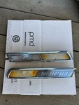 #A13 1968-72 Ford F100 Original Oem Hood Emblem Set C8TB-16721-A C8TB-16720-A. Fixed Price $30.00.