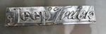 Willys Jeep Pickup Truck Hood Badge Emblem Original Part # 666762. Fixed Price $77.00.