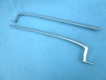 1967 Pontiac Gto Lemans Upper Grille Chrome Moldings - Oem Pair. Fixed Price $200.00.