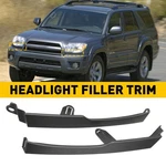 Black Bumper Grille Headlight Filler Trim Panel Fit 06-09 Toyota 4RUNNER Rh+lh. Fixed Price $18.23.