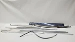 1984 Cadillac Fleetwood Oem Left Rear Door And Window Chrome Trim. Fixed Price $249.00.