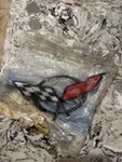 1997-2004 C5 Corvette Genuine Gm Front & Rear Bumper Cross Flags Emblems. Fixed Price $150.00.