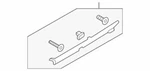 Oem New 2017-2018 Ford Fusion Upper Panel HS7Z-5443401-AB. Fixed Price $84.69.