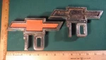 CF79 Chevrolet C/k 10 Fender Emblems Vintage 1967-8 #3893751 Chevy Pickup Trucks. Fixed Price $59.99.