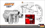 Porsche 911 Oil Thermostat Assembly For Front Cooler 93010701700. Fixed Price $583.00.
