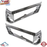 New Front Chrome Headlight Door Left Right Pair For 1981-1985 Chevrolet Caprice. Fixed Price $167.33.