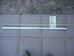 Mercedes Benz Ponton W180 W121 W105 Front Left Door Edge Top Trim Under Window. Fixed Price $70.00.