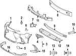 Genuine Lexus Trim Cover 53128-F6010. Fixed Price $273.88.