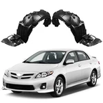 Front Fender Liner Sets For Toyota Corolla 2009-2013 Left And Right Side. Fixed Price $39.99.