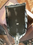 Tesla Model X Seat Back Cover Right Rear 2016-2024 1066606-00-C. Fixed Price $130.00.