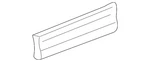 Genuine Gm Bright Chrome Pickup Box Side Lower Front Molding 15744376. Fixed Price $115.42.