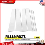 6PCS Stainless Steel Chrome Pillar Posts For Nissan Titan Crew Cab 2004-2015. Fixed Price $14.24.