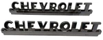 New Old Stock Chevrolet Truck Side Emblem Badge Pair For 1947 53 Chevy #3692103. Fixed Price $115.00.