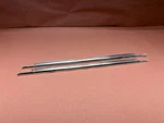 Bmw E28 528E M5 528I 533I Rear Door Chrome Inner Molding Trim Pair Oem #86169. Fixed Price $39.00.