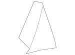 Genuine Toyota Stone Deflector 75631-0C060. Fixed Price $34.49.