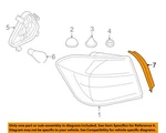 Bmw Oem 16-18 330E Rear Lamp-inner Trim Left 51497453333. Fixed Price $27.28.